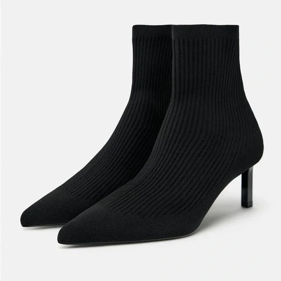 ZARA Sock Booties